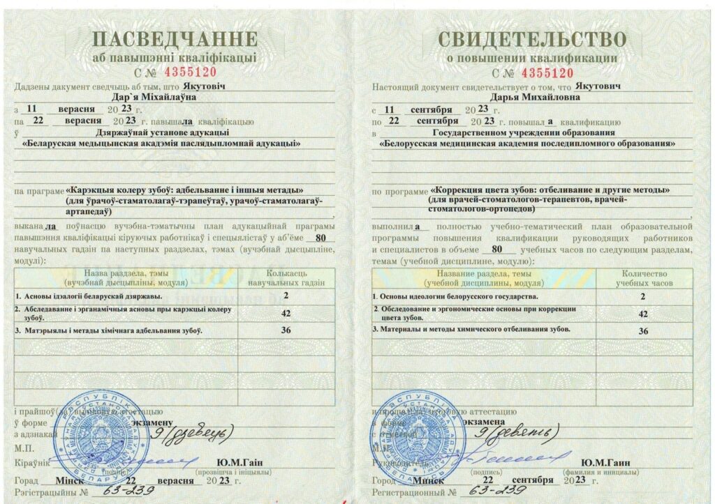 Сертификаты